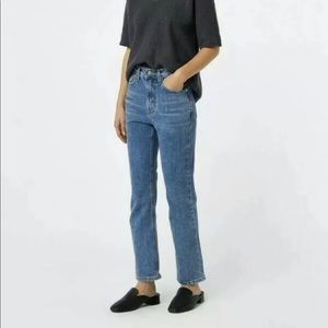 OAK AND FORT | Straight leg jean size L